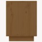 vidaXL Schuhregal Honigbraun 110x34x45 cm Massivholz Kiefer vidaXL Schuhregal Honigbraun 110x34x45 cm Massivholz Kiefer