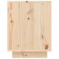 vidaXL Schuhregal 60x34x45 cm Massivholz Kiefer vidaXL Schuhregal 60x34x45 cm Massivholz Kiefer