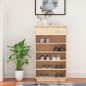 vidaXL Schuhregal 60x34x105 cm Massivholz Kiefer vidaXL Schuhregal 60x34x105 cm Massivholz Kiefer