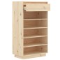 vidaXL Schuhregal 60x34x105 cm Massivholz Kiefer vidaXL Schuhregal 60x34x105 cm Massivholz Kiefer