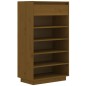 vidaXL Schuhregal Honigbraun 60x34x105 cm Massivholz Kiefer vidaXL Schuhregal Honigbraun 60x34x105 cm Massivholz Kiefer