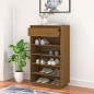 vidaXL Schuhregal Honigbraun 60x34x105 cm Massivholz Kiefer vidaXL Schuhregal Honigbraun 60x34x105 cm Massivholz Kiefer