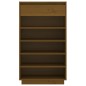 vidaXL Schuhregal Honigbraun 60x34x105 cm Massivholz Kiefer vidaXL Schuhregal Honigbraun 60x34x105 cm Massivholz Kiefer