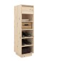 vidaXL Schuhregal 34x30x105 cm Massivholz Kiefer vidaXL Schuhregal 34x30x105 cm Massivholz Kiefer