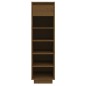 vidaXL Schuhregal Honigbraun 30x34x105 cm Massivholz Kiefer vidaXL Schuhregal Honigbraun 30x34x105 cm Massivholz Kiefer