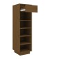 vidaXL Schuhregal Honigbraun 30x34x105 cm Massivholz Kiefer vidaXL Schuhregal Honigbraun 30x34x105 cm Massivholz Kiefer