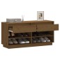 vidaXL Schuhregal Honigbraun 110x34x52 cm Massivholz Kiefer vidaXL Schuhregal Honigbraun 110x34x52 cm Massivholz Kiefer