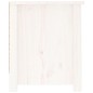 vidaXL Schuhschrank Weiß 110x38x45,5 cm Massivholz Kiefer vidaXL Schuhschrank Weiß 110x38x45,5 cm Massivholz Kiefer