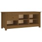 vidaXL Schuhschrank Honigbraun 110x38x45,5 cm Massivholz Kiefer vidaXL Schuhschrank Honigbraun 110x38x45,5 cm Massivholz Kiefer