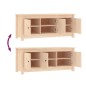 vidaXL Schuhschrank 110x38x45,5 cm Massivholz Kiefer vidaXL Schuhschrank 110x38x45,5 cm Massivholz Kiefer