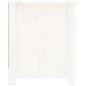 vidaXL Schuhschrank Weiß 110x38x45,5 cm Massivholz Kiefer vidaXL Schuhschrank Weiß 110x38x45,5 cm Massivholz Kiefer