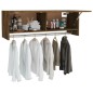 vidaXL Kleiderschrank Räuchereiche 100x32,5x35 cm Holzwerkstoff vidaXL Kleiderschrank Räuchereiche 100x32,5x35 cm Holzwerkstoff