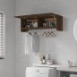 vidaXL Kleiderschrank Braun Eichen-Optik 100x32,5x35 cm Holzwerkstoff vidaXL Kleiderschrank Braun Eichen-Optik 100x32,5x35 cm Holzwerkstoff