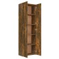 vidaXL Büroschrank Räuchereiche 60x32x190 cm Holzwerkstoff vidaXL Büroschrank Räuchereiche 60x32x190 cm Holzwerkstoff