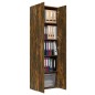 vidaXL Büroschrank Räuchereiche 60x32x190 cm Holzwerkstoff vidaXL Büroschrank Räuchereiche 60x32x190 cm Holzwerkstoff
