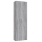 vidaXL Büroschrank Grau Sonoma 60x32x190 cm Holzwerkstoff vidaXL Büroschrank Grau Sonoma 60x32x190 cm Holzwerkstoff
