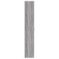 vidaXL Büroschrank Grau Sonoma 60x32x190 cm Holzwerkstoff vidaXL Büroschrank Grau Sonoma 60x32x190 cm Holzwerkstoff