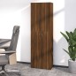 vidaXL Büroschrank Braun Eichen-Optik 60x32x190 cm Holzwerkstoff vidaXL Büroschrank Braun Eichen-Optik 60x32x190 cm Holzwerkstoff