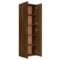 vidaXL Büroschrank Braun Eichen-Optik 60x32x190 cm Holzwerkstoff vidaXL Büroschrank Braun Eichen-Optik 60x32x190 cm Holzwerkstoff