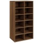vidaXL Schuhregal Braun Eichen-Optik 54x34x100,5 cm Holzwerkstoff vidaXL Schuhregal Braun Eichen-Optik 54x34x100,5 cm Holzwerkstoff