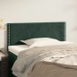 vidaXL Kopfteil Dunkelgrün 100x5x78/88 cm Samt vidaXL Kopfteil Dunkelgrün 100x5x78/88 cm Samt
