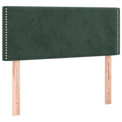 vidaXL Kopfteil Dunkelgrün 100x5x78/88 cm Samt