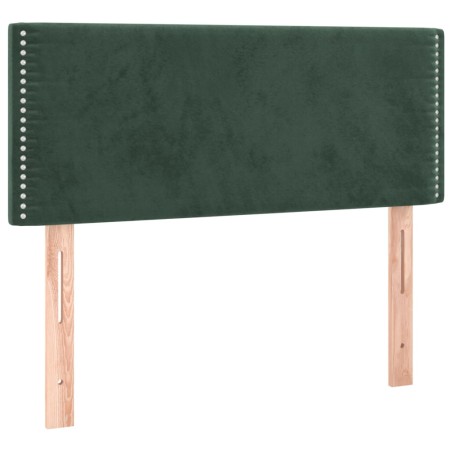 vidaXL Kopfteil Dunkelgrün 100x5x78/88 cm Samt