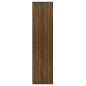 vidaXL Kleiderschrank mit Schubladen Braun Eichen-Optik 50x50x200 cm vidaXL Kleiderschrank mit Schubladen Braun Eichen-Optik 50x50x200 cm