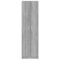 vidaXL Garderobenschrank Grau Sonoma 55x25x189 cm Holzwerkstoff vidaXL Garderobenschrank Grau Sonoma 55x25x189 cm Holzwerkstoff