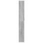 vidaXL Garderobenschrank Grau Sonoma 55x25x189 cm Holzwerkstoff vidaXL Garderobenschrank Grau Sonoma 55x25x189 cm Holzwerkstoff