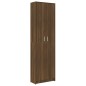 vidaXL Garderobenschrank Braun Eiche-Optik 55x25x189 cm Holzwerkstoff vidaXL Garderobenschrank Braun Eiche-Optik 55x25x189 cm Holzwerkstoff