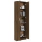 vidaXL Garderobenschrank Braun Eiche-Optik 55x25x189 cm Holzwerkstoff vidaXL Garderobenschrank Braun Eiche-Optik 55x25x189 cm Holzwerkstoff