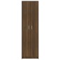 vidaXL Garderobenschrank Braun Eiche-Optik 55x25x189 cm Holzwerkstoff vidaXL Garderobenschrank Braun Eiche-Optik 55x25x189 cm Holzwerkstoff