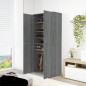 vidaXL Schuhschrank Grau Sonoma 80x39x178 cm Holzwerkstoff vidaXL Schuhschrank Grau Sonoma 80x39x178 cm Holzwerkstoff