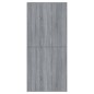 vidaXL Schuhschrank Grau Sonoma 80x39x178 cm Holzwerkstoff vidaXL Schuhschrank Grau Sonoma 80x39x178 cm Holzwerkstoff