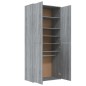 vidaXL Schuhschrank Grau Sonoma 80x39x178 cm Holzwerkstoff vidaXL Schuhschrank Grau Sonoma 80x39x178 cm Holzwerkstoff