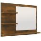 vidaXL Badspiegel Räuchereiche 60x10,5x45 cm Holzwerkstoff vidaXL Badspiegel Räuchereiche 60x10,5x45 cm Holzwerkstoff