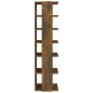 vidaXL Schuhregale 2 Stk. Räuchereiche 27,5x27x102 cm Holzwerkstoff vidaXL Schuhregale 2 Stk. Räuchereiche 27,5x27x102 cm Holzwerkstoff