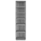 vidaXL Schuhregal Grau Sonoma 27,5x27x102 cm Holzwerkstoff vidaXL Schuhregal Grau Sonoma 27,5x27x102 cm Holzwerkstoff