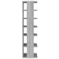 vidaXL Schuhregale 2 Stk. Grau Sonoma 27,5x27x102 cm Holzwerkstoff vidaXL Schuhregale 2 Stk. Grau Sonoma 27,5x27x102 cm Holzwerkstoff