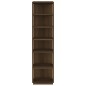 vidaXL Schuhregal Braun Eichen-Optik 27,5x27x102 cm Holzwerkstoff vidaXL Schuhregal Braun Eichen-Optik 27,5x27x102 cm Holzwerkstoff