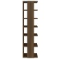 vidaXL Schuhregale 2 Stk. Braun Eiche 27,5x27x102 cm Holzwerkstoff vidaXL Schuhregale 2 Stk. Braun Eiche 27,5x27x102 cm Holzwerkstoff