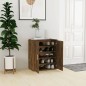 vidaXL Schuhschrank Räuchereiche 60x35x70 cm Holzwerkstoff vidaXL Schuhschrank Räuchereiche 60x35x70 cm Holzwerkstoff