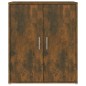 vidaXL Schuhschrank Räuchereiche 60x35x70 cm Holzwerkstoff vidaXL Schuhschrank Räuchereiche 60x35x70 cm Holzwerkstoff