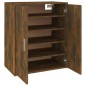 vidaXL Schuhschrank Räuchereiche 60x35x70 cm Holzwerkstoff vidaXL Schuhschrank Räuchereiche 60x35x70 cm Holzwerkstoff
