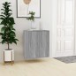 vidaXL Schuhschrank Grau Sonoma 60x35x70 cm Holzwerkstoff vidaXL Schuhschrank Grau Sonoma 60x35x70 cm Holzwerkstoff