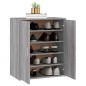 vidaXL Schuhschrank Grau Sonoma 60x35x70 cm Holzwerkstoff vidaXL Schuhschrank Grau Sonoma 60x35x70 cm Holzwerkstoff
