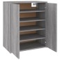 vidaXL Schuhschrank Grau Sonoma 60x35x70 cm Holzwerkstoff vidaXL Schuhschrank Grau Sonoma 60x35x70 cm Holzwerkstoff