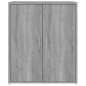 vidaXL Schuhschrank Grau Sonoma 60x35x70 cm Holzwerkstoff vidaXL Schuhschrank Grau Sonoma 60x35x70 cm Holzwerkstoff