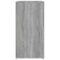 vidaXL Schuhschrank Grau Sonoma 60x35x70 cm Holzwerkstoff vidaXL Schuhschrank Grau Sonoma 60x35x70 cm Holzwerkstoff